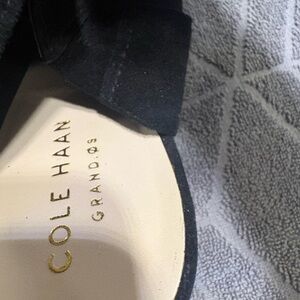 Cole Haan Black Suede Footwear